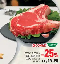 Conad Superstore Costata di bovino adulto con osso conad percorso qualità offerta