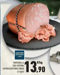 Conad Superstore Mortadella con cotenna SAPORI&DINTORNI CONAD offerta