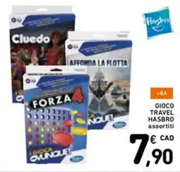 Spazio Conad Gioco travel hasbro offerta