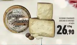Conad Superstore Pecorino stagionato gorzano di AMATRICE offerta