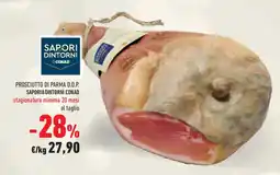 Conad Superstore Prosciutto di parma d.o.p. SAPORI&DINTORNI CONAD offerta