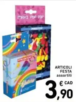 Spazio Conad Articoli festa offerta