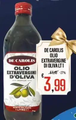 Supermercati EffePiù De carolis olio extravergine di oliva offerta