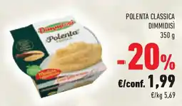 Conad Superstore Polenta classica DIMMIDISÌ offerta