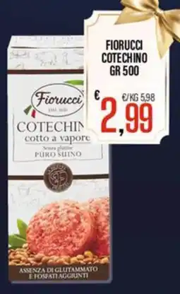 Supermercati EffePiù Fiorucci cotechino offerta