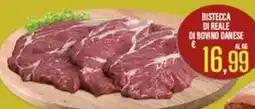 Supermercati EffePiù Bistecca di reale di bovino danese offerta