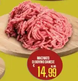 Supermercati EffePiù Macinato di bovino danese offerta