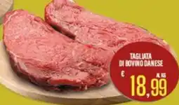 Supermercati EffePiù Tagliata di bovino danese offerta