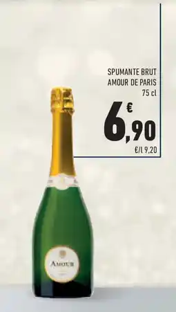 Conad Superstore Spumante brut AMOUR DE PARIS offerta