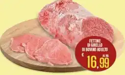 Supermercati EffePiù Fettine di girello di bovino adulto offerta