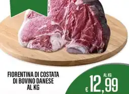 Supermercati EffePiù Fiorentina di costata di bovino danese offerta