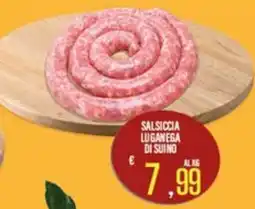 Supermercati EffePiù Salsiccia luganega di suino offerta