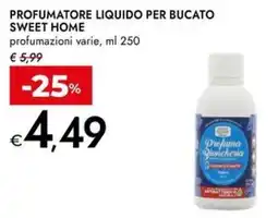 Bennet Profumatore liquido per bucato SWEET HOME offerta