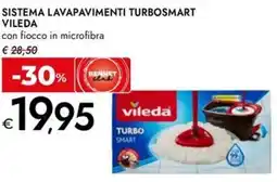 Bennet Sistema lavapavimenti turbosmart VILEDA offerta