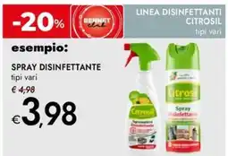 Bennet Spray disinfettante Citrosil offerta