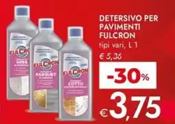 Bennet Detersivo per pavimenti FULCRON offerta