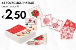 Bennet 45 tovaglioli natale offerta