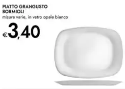 Bennet Piatto grangusto BORMIOLI offerta