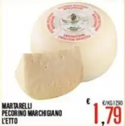 Supermercati EffePiù Martarelli pecorino marchigiano offerta