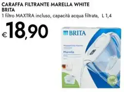 Bennet Caraffa filtrante marella white BRITA offerta