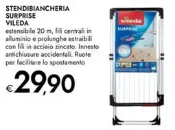 Bennet Stendibiancheria surprise VILEDA offerta