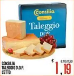 Supermercati EffePiù Consilia taleggio d.o.p. offerta