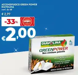Bennet Accendifuoco green power DIAVOLINA offerta