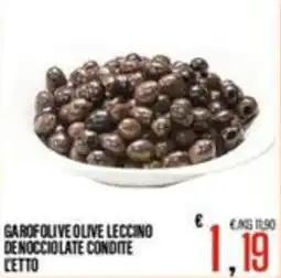 Supermercati EffePiù Garofolive olive leccino denocciolate condite offerta