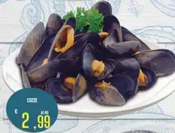 Supermercati EffePiù Cozze offerta