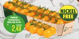 Supermercati EffePiù Pomodoro ciliegino giallo nichel free offerta