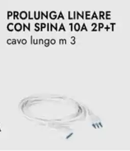 Bennet Prolunga lineare con spina 10A 2P+T offerta