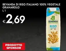 Bennet Bevanda di riso italiano 100% vegetale GRANAROLO offerta