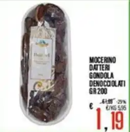Supermercati EffePiù Mocerino datteri gondola denocciolati offerta