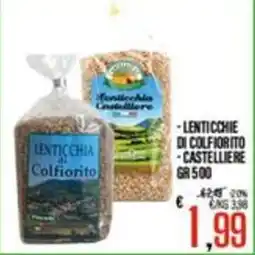 Supermercati EffePiù Lenticchie di colfiorito -castelliere offerta