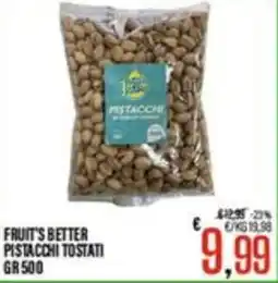 Supermercati EffePiù Fruit's better pistacchi tostati offerta