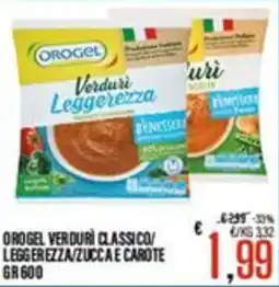 Supermercati EffePiù Orogel verduri classico/ leggerezza/zucca e carote offerta