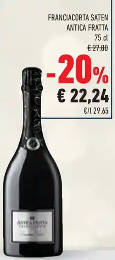 Conad Superstore Franciacorta saten ANTICA FRATTA offerta