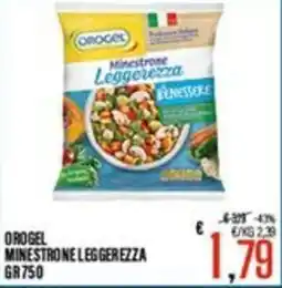 Supermercati EffePiù Orogel minestrone leggerezza offerta