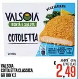 Supermercati EffePiù Valsoia cotoletta classica offerta