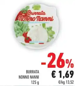 Conad Superstore Burrata NONNO NANNI offerta