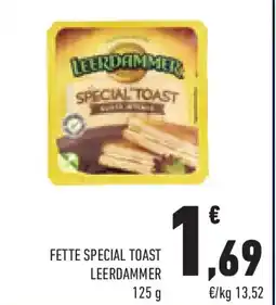 Conad Superstore Fette special toast LEERDAMMER offerta
