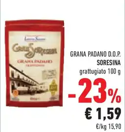 Conad Superstore Grana padano d.o.p. SORESINA offerta
