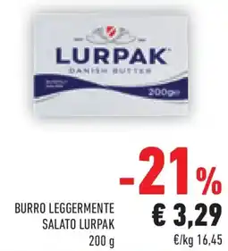 Conad Superstore Burro leggermente salato LURPAK offerta
