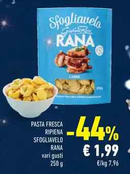 Conad Superstore Pasta fresca ripiena SFOGLIAVELO RANA offerta