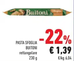 Conad Superstore Pasta sfoglia BUITONI offerta