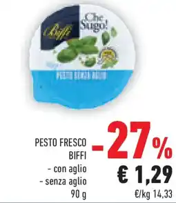Conad Superstore Pesto fresco BIFFI offerta