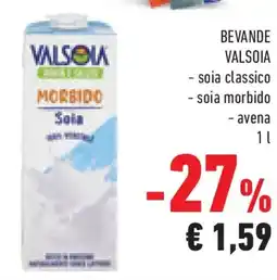 Conad Superstore Bevande VALSOIA offerta