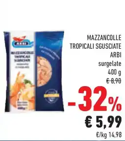 Conad Superstore Mazzancolle tropicali sgusciate ARBI offerta