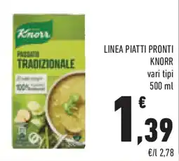 Conad Superstore Linea piatti pronti KNORR offerta