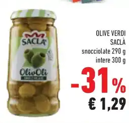 Conad Superstore Olive verdi SACLA offerta